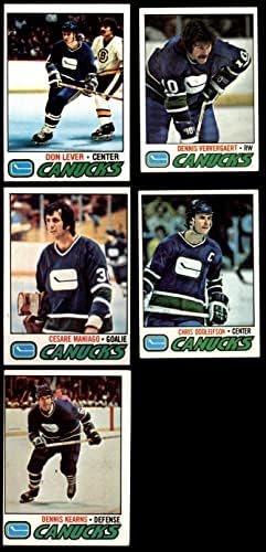 1977-78 Topps Vancouver Canuck