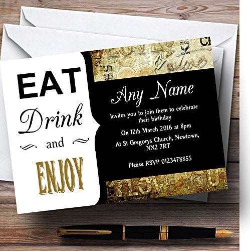 גן החיות הזהב בכרטיס אני אוהב אותך אוכל לשתות הזמנות למסיבת יום הולדת בהתאמה אישית