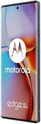 Motorola Edge 40 Pro 5G Dual -Sim 256GB אחסון + 12 ג'יגה -בייט זיכרון RAM GSM סמארטפון אנדרואיד לא נעול
