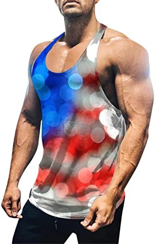 חולצות ללא שרוולים XXBR לגברים, טנקים אימון מודפסים בתלת מימד מודפסים בגופי כושר גופיות גרפיות