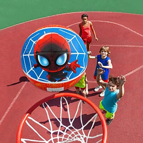 DERLIR KIDS BASKEBAKE בגודל 5 כדורסל נוער 27.5 למשחקים מקורה למשחקים, אימון כדורסל למתחילים