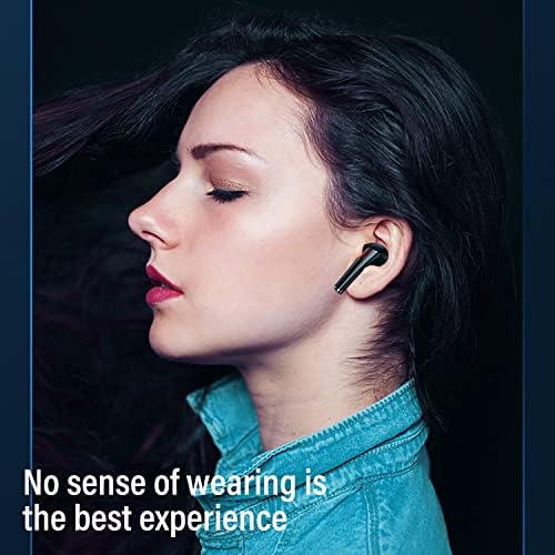 אוזניות אלחוטיות אלחוטיות מבטלות רעש מבטלות אוזניות Bluetooth אלחוטיות 5.2 עם מיקרופון טעינה מארז 25 שעות
