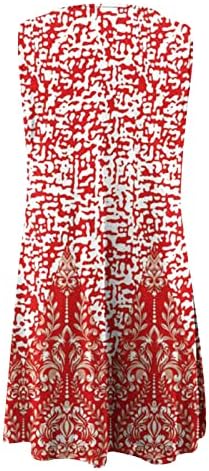 שמלות חוף קיץ לנשים הדפס וינטג 'חור מפתח צוואר צוואר שמלת מיני סוודר מזדמנים