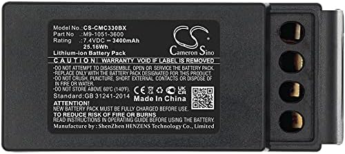 החלפת סוללות BCXY ל- CAVOTEC MC3300 MC-EX-Battery3 M9-1051-3600