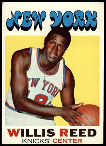 1971 Topps 30 וויליס ריד ניו יורק ניקס VG/Ex Knicks Grambling State University