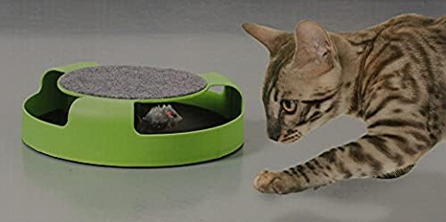 תעשיות אמינות בעמ. צעצוע עכבר של Cat Essentials לחתולים - חתולים - תפוס את תנועת העכבר - צעצוע - צעצוע - כיף להפליא