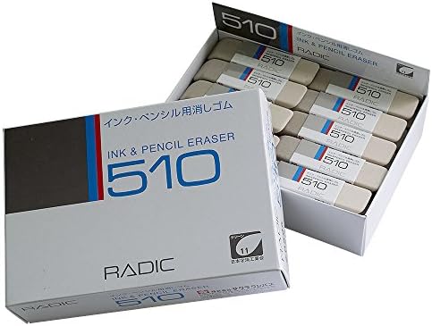 Sakura Craypas מס '510 מחק, מחק חול, עבור דיו ועפרונות, חצי-סר, 40 חתיכות