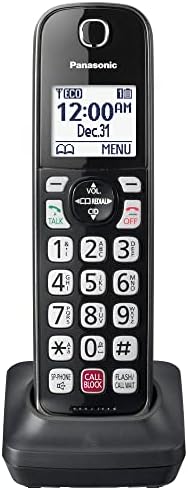 Panasonic מכשיר טלפון אלחוטי נוסף לשימוש עם KX-TGD81X ו- KX-TGD83X מערכות טלפון אלחוטי-KX-TGDA83M