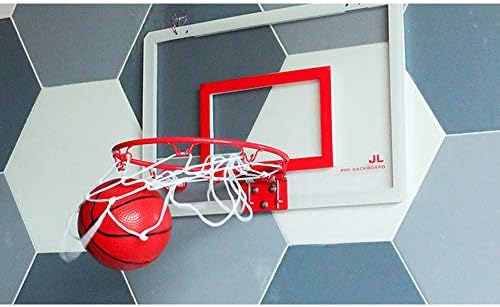לוח גב כדורסל צמוד קיר עם מתנפח כדורסל לילדים 6-12 שנים ספורט כדורסל פנימי וחיצוני, מתנות לילדים