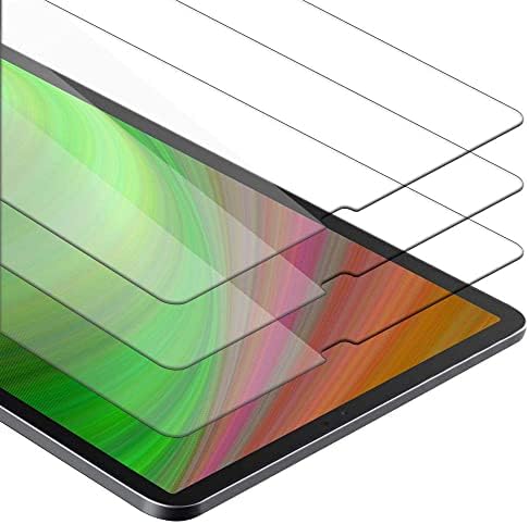 Cadorabo 3x זכוכית מחוסמת תואמת עם Samsung Galaxy Tab S5e SM -T725N בשקיפות גבוהה - 3 אריזות הגנה