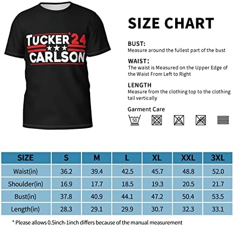 Tucker Carlson 2024 חולצת טריקו Mans Tshirt