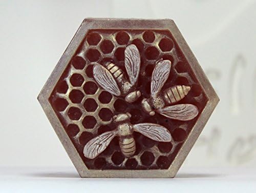 Hex Honeycomb - עובש סבון סיליקון בעבודת יד עובש נרות DIY תבניות מלאכה