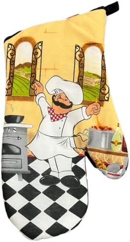 5 חתיכות בית איטלקי שף עם ספגטי מטבח סט-2 סיר מחזיקי-1 תנור מיט-1 מטבח מגבת - 1 במבוק כפית-מסיבת