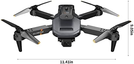 מלטים מורסקים עם מצלמה כפולה למבוגרים, ארבעה מכשולים דו צדדיים של המכשולים אוויריים מתקפל Quadcopter גובה