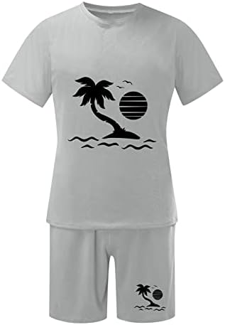 BMISEGM חולצות שמלת קיץ לגברים גברים תלבושת קיץ חוף חוף שרוול קצר חולצה מודפסת חולצה קצרה חולצה חליפת