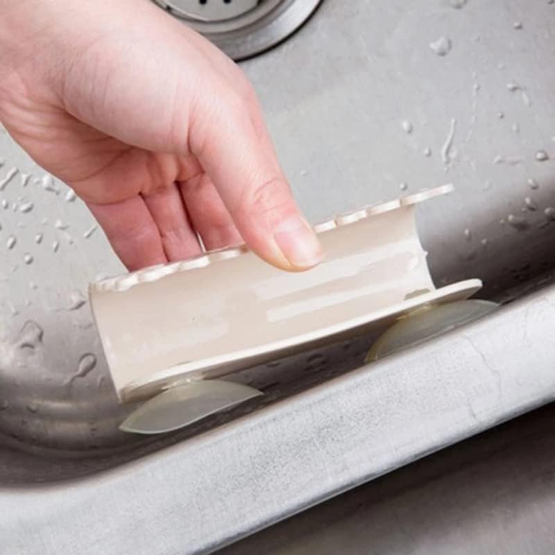 LIRUXUN כיור מדף מדף ספוג אחסון מתלה אמבטיה מגבת מגבות אחסון סבון מחזיק כלים