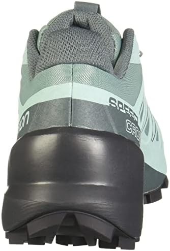 Salomon Speedcross 5 נעלי ריצה של שבילים לנשים, טרליס/מזג אוויר סוער/פנטום, 7.5