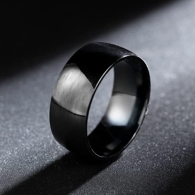 קולסו 8 ממ כחול טבעות לגברים ונשים אישית טבעת אישית טבעת חקוק טבעת-75816