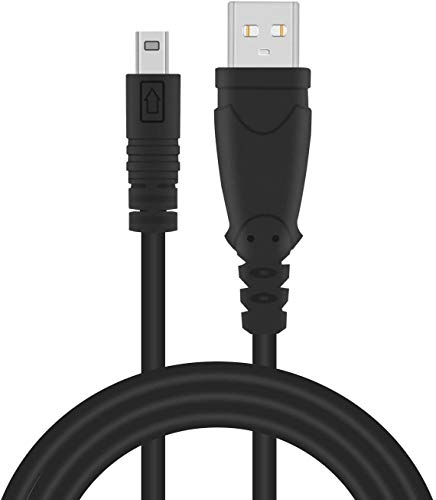 PZV 5ft מיני USB 8pin ל- USB זכר למצלמה דיגיטלית - מיני 8pin USB נתונים העברת נתונים תואם ל- SLR DSLR