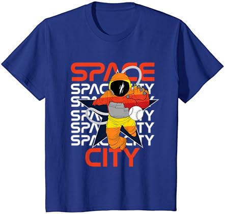 חולצת טריקו של אסטרונאוט בייסבול וינטג '