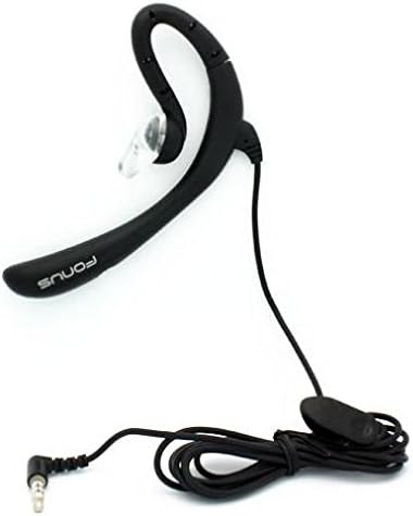 אוזניות אוזניות מונו חוטיות עם מיקרופון תואם למורשת Coolpad, Brisa, S דגמים אוזניות 3.5 ממ מיקרופון אוזניים