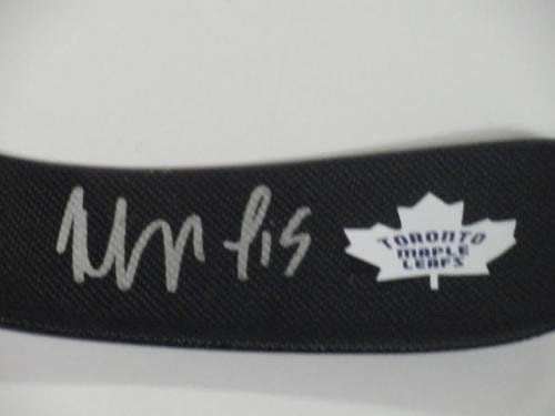 ג'ופרי לופול חתום הוקי מקל טורונטו עלים מייפל חתימה - מקלות NHL עם חתימה
