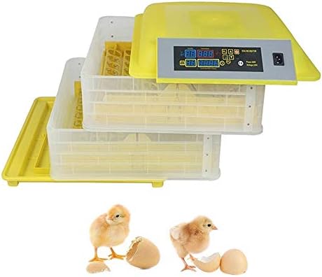 אלרמו 103234536 חממה אוטומטית 96 דיגיטלי ביצת חממה עם ביצת מגשי, טמפרטורת לחות בקרת עבור תרנגולות ברווזים