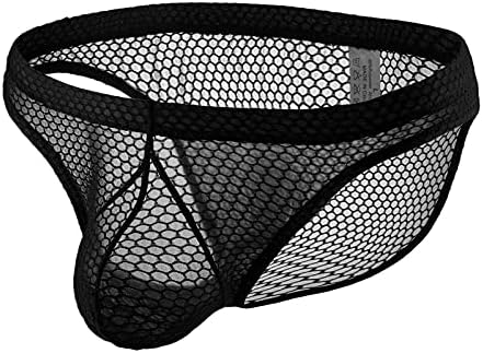 הלבשה תחתונה של גברים סקסיים משחקי משחקי בוקסר תקצירים תחרה ראו דרך הלבשה תחתונה של המותניים הנמוכות Bikini