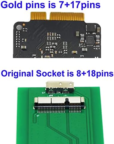 Sintech USB 3.0 24 pin SSD מקרה חיצוני, תואם ל- SSD משנת 2012 MacBook Pro רשתית רשתית