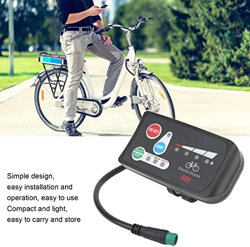 תצוגת אופניים חשמלית של Shyekyo, פעולה פשוטה מחבר אטום למים ניידים קצב כשל נמוך תצוגת אופניים