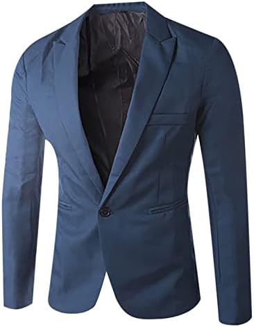 מעילי חליפת גברים בלייזרס מעילים מעיל גולף ג'קט ג'קט כפתור יחיד בצבע אחיד צבע מזדמן 2022 חליפה עסקית
