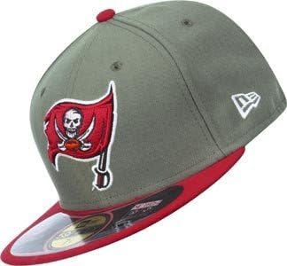 NFL Mens Tampa Bay Buccaneers בשדה 5950 כובע משחק בדיל לפי עידן חדש