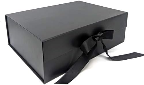 לעשות את זה קופסות מתנה עם סרט & מגבר; סגירה מגנטית-12.9 איקס 9.8 איקס 4.3 אריזת מתנה יוקרתית-חתונה - מתנות