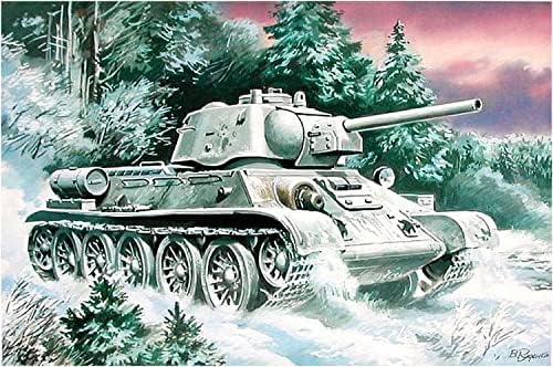 72331 1/72 סובייטי צבא אוט - 34/76 להבה קורן טנק פלסטיק דגם