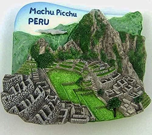 פסלי מואי זעירים על אי הפסחא או ראפה נוי, צ ' ילה אטרקציות תיירותיות באמריקה הלטינית שרף מגנט מקרר מזכרת מתנה