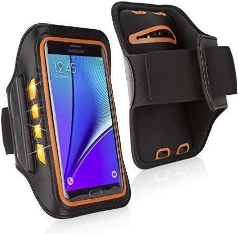 מקרה Boxwave עבור Huawei P8 Lite - סרט זרוע ספורט Jogbrite, אור בטיחות בטיחות נראות רץ LED SARM
