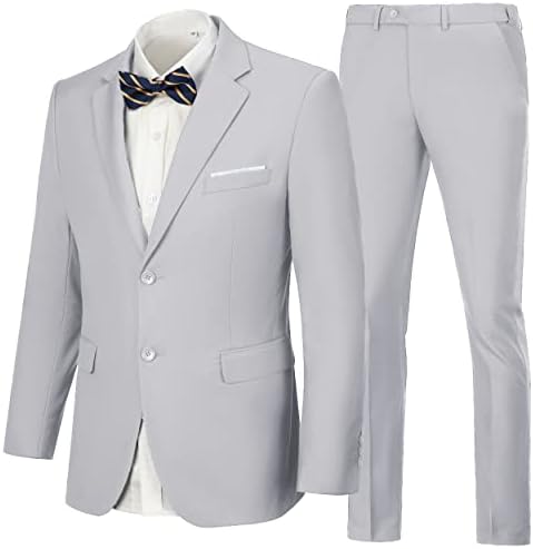 חליפות לגברים רזה מתאימה חליפת שיבה הביתה לגברים לחתונה עסקית טוקס תלבושת 2 חליפה חליפה ז'קט בלייזר