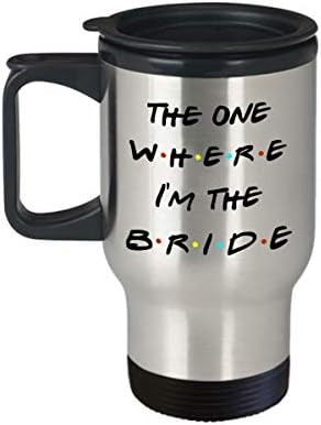 ספל נסיעות לכלה בהשראת תכנית טלוויזיה של חברים מתנה לחתונה לאחות כוס תה לנשים זה בו אני כוס