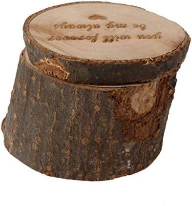קופסת תכשיטים עגיל טוינדונה קופסת עץ מותאמת אישית לנישוא