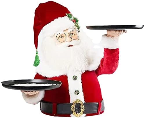 אסל קינוח מתלה סנטה דוכן חטיף חג המולד סוכריות עוגת סטנד משפחה חג המולד מתנה לשנה חדשה