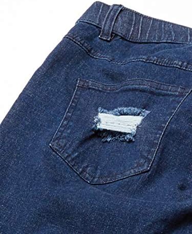 גוון נשים קרע הברך ג ' ינס חותלות