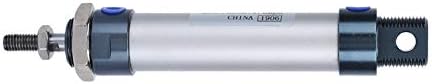 צילינדר אוויר פנאומטי, MAL 20 ממ מוט יחיד פועל צילינדר כפול, צילינדר סגסוגת אלומיניום G1/8
