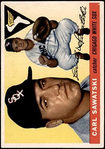 1955 Topps 122 Carl Sawatski Chicago White Sox Ex White Sox