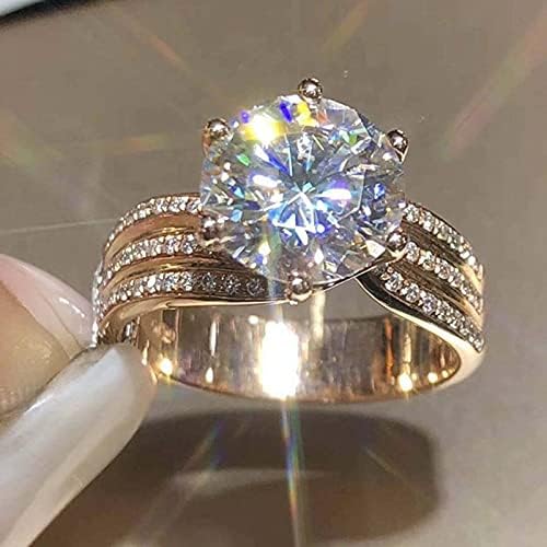 ללא טבעות מעוקב זירקוניה טבעת את תכשיטי נשים מיוחד עבור חברה כלה חתונה טבעת אירוסין טבעות