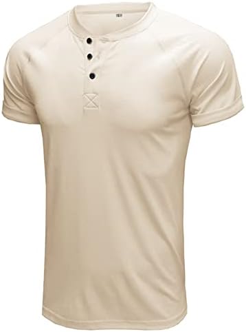 חולצות טריקו לחולצות טריקו של yhaiogs Mens Mens Grapic Mens משקל כבד שרוול קצר שרוול צוואר חולצת טריקו