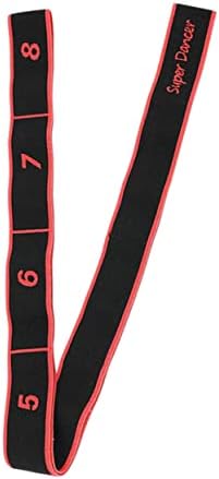 Inoomp 1pc יוגה יוגה ממתחת חגורות רצועות התנגדות לחגורה למתיחת פסי התנגדות לחגורת Flex Flex