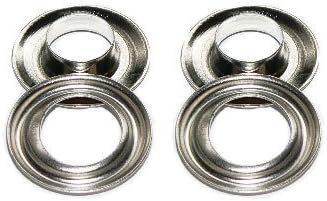 5.5 11/16 '' Clipsshop Nickel Grommets Qty 500 - BuyGrommets