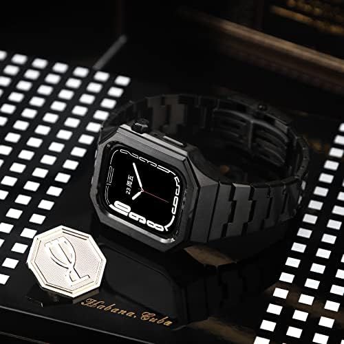 להקת שעון Applepremium Apple לסדרת Apple Watch Series S8/S7/S6/S5, 45 ממ 44 ממ מוגבלת בצבע כפול