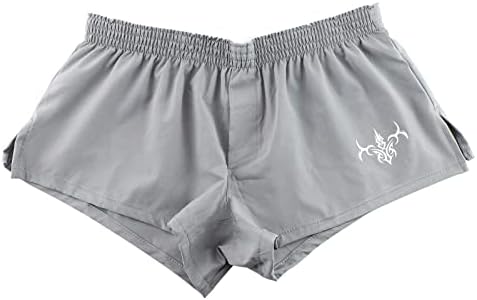 בגדי ים של קינגאוגו מכנסיים שוחים לגברים סקסית גברים שחייה גזעים ספורט יבש מהיר מפעיל מכנסי חוף בגדי ים