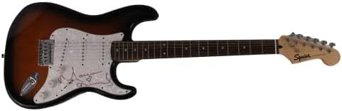 מרינה דיאמיס - מרינה והיהלומים חתמו על חתימה בגודל מלא פנדר סטרטוקסטר גיטרה חשמלית עם אימות ג'יימס ספנס
